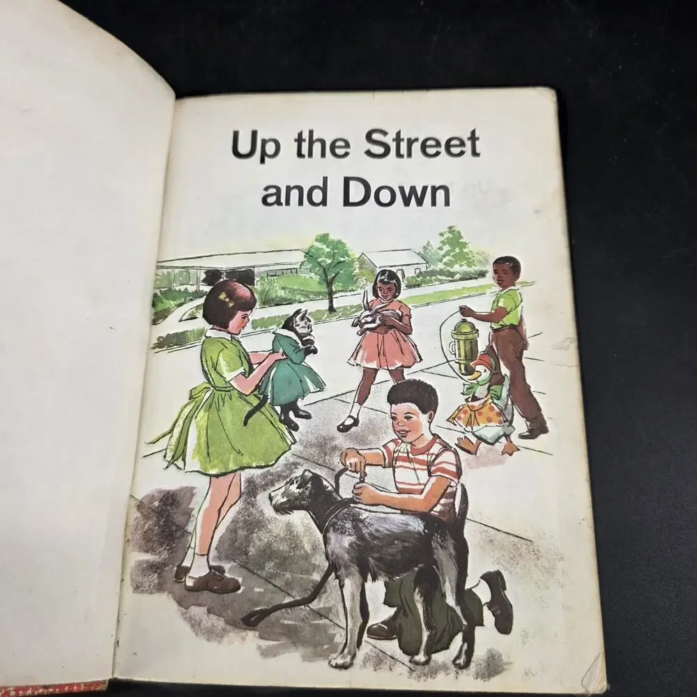 Up the Street and Down Betts Basic Readers 1965 Anniversary Edition Vintage